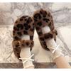 Winter Women Causal Cotton Shoes Warm Furry Hairy Fashion Outdoor Women Student Plush Shoes Versatile Ladies Flat Moccasins