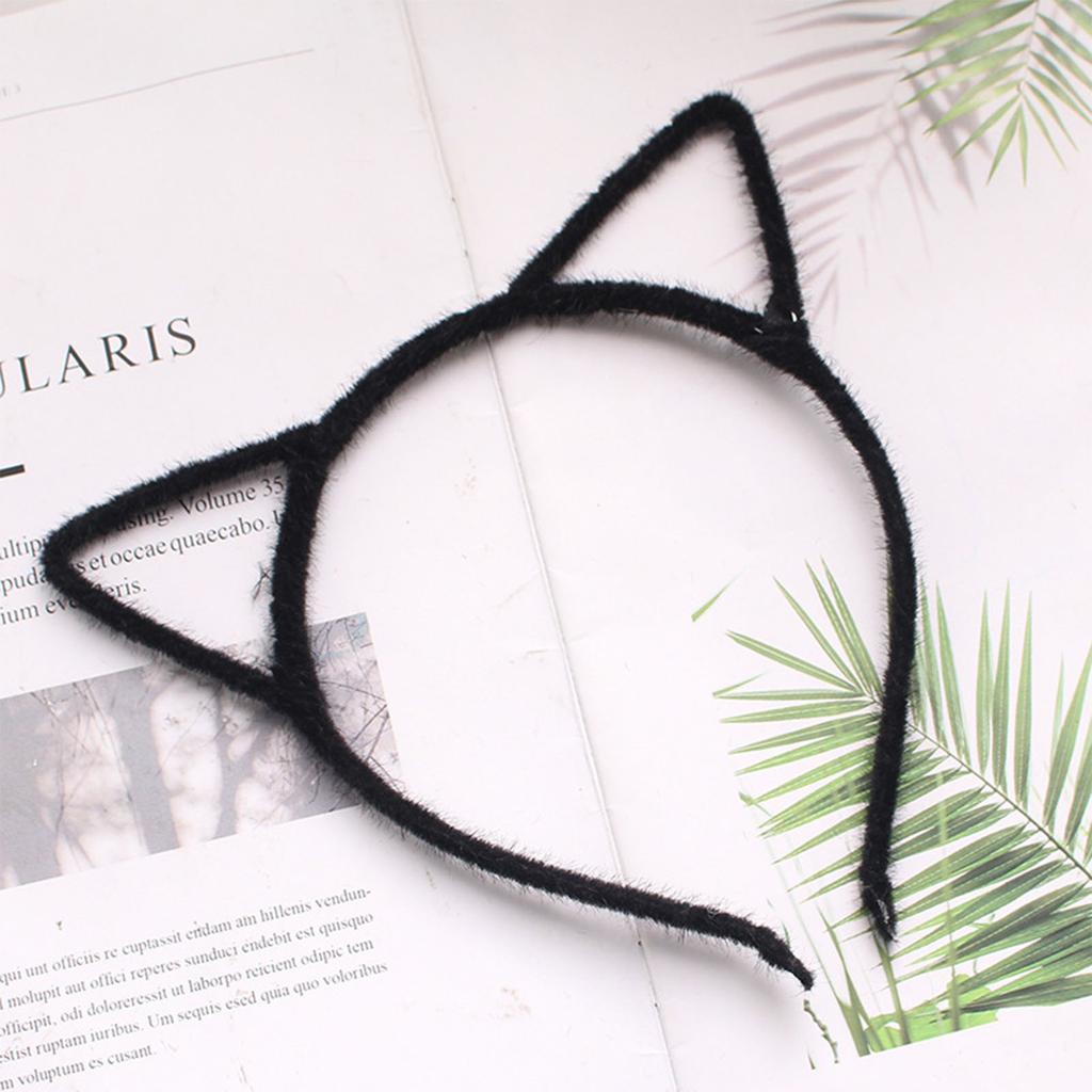 Cute Cat Ear Headband for Womens Girls Daily Wearing Party Fancy Dress Cosplay Hair Accessories