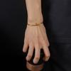 Horseshoe Nail Adjustable Non Fading Titanium Steel Couple Bracelet For Men Women