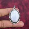 Rough Salenite Gemstone Handmade Silver Jewelry, 925 Solid Sterling Silver Pendant For Anniversary Gift