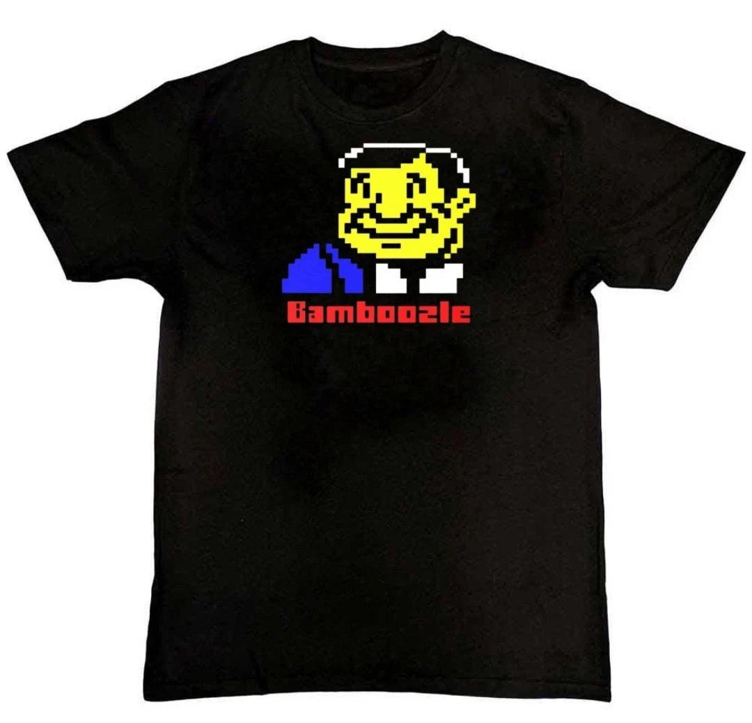 

Bamboozle QUIZ TELETEXT RETRO 90S Unisex Graphic Mens T-Shirt 4XL