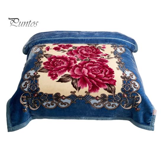 Flanelltekk Paksendatud lilletrükk Kahekihiline soojust säilitav Lihtne hooldamine Masinaga pestav Maksimaalne mugavus, pööratav, eriti suur talv