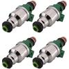 4 pcs SDH-240 Fuel Injectors for 94-96 Mitsubishi Montero