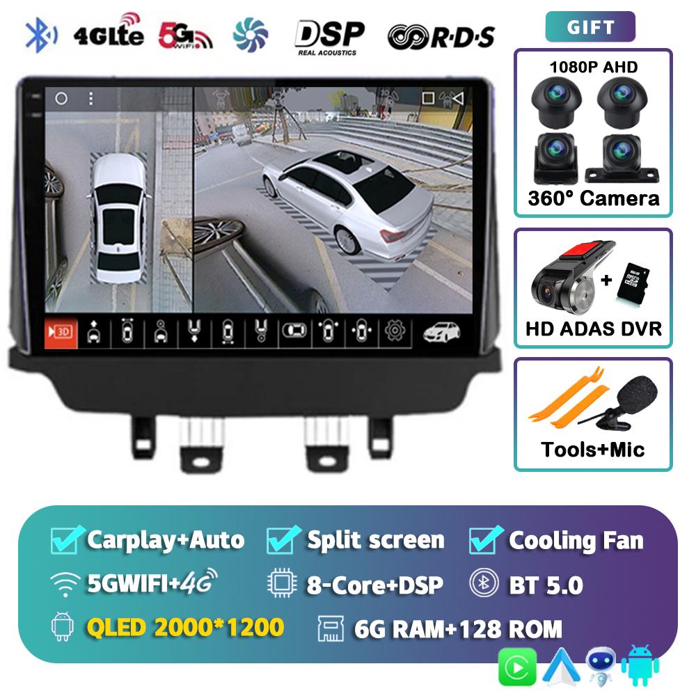 Radio Auto Android 14 Carplay Pentru Mazda CX-3 CX3 Mazda 2 DK 2014-2021 Player Multimedia Auto Navigație GPS 2din Stereo Unitate Principală