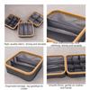 Thickened Pants Storage Box Folding Socks Classification Basket Storage Baskets  Cabinets