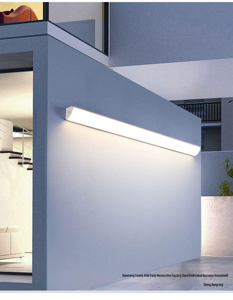 Outdoor LED Waterproof Wall Light - Super Bright Courtyard and Entrance Light for Balcony and Terrace