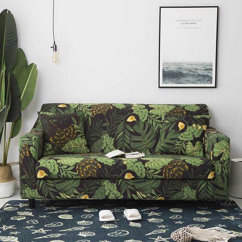 Elastic Sofa Cover Full Leather Sofa Towel Full Cover Fabric Combination Four Seasons Sofa Cover
