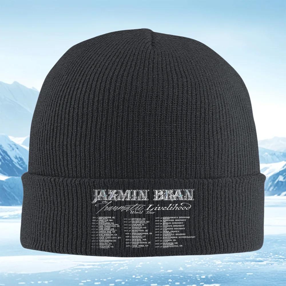New Tour title,city,date,world tour Men Women Unisex Knitted Hat Beanie Pullover Cap Winter Thermal Warm Christmas Outdoor Cycli