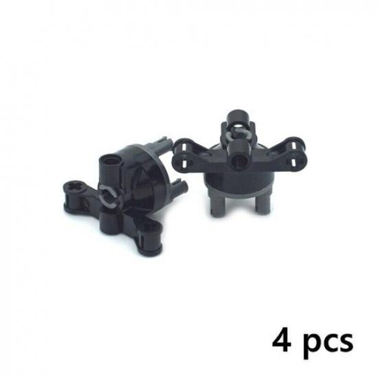 Technic 4pcs Suspension Steering Hub Axle for Lego Kit Building Blocks Sets DIY
