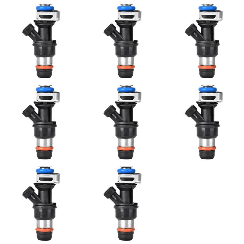 8X Fuel Injectors For 99-07 Chevy Silverado GMC SIERRA YUKON 4.8 5.3 6.0 25317628 25323974