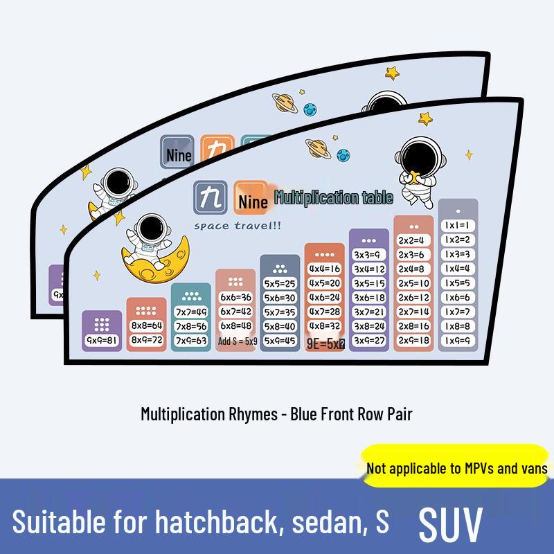 Magnetic Car Sunshade Curtains for Baby Privacy and Blackout