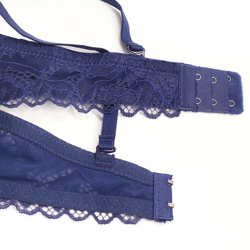 Sexy Lace Steel Ring Bras for Women Plus Size Lingerie Push Up Brassiere