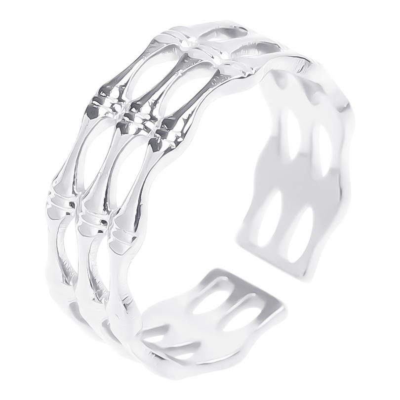 Stainless Steel Rings For Women Men Water Ripples Rainbow/Gold/Silver Color Ring Engagement Fashion Jewelry Party Bague Mujer