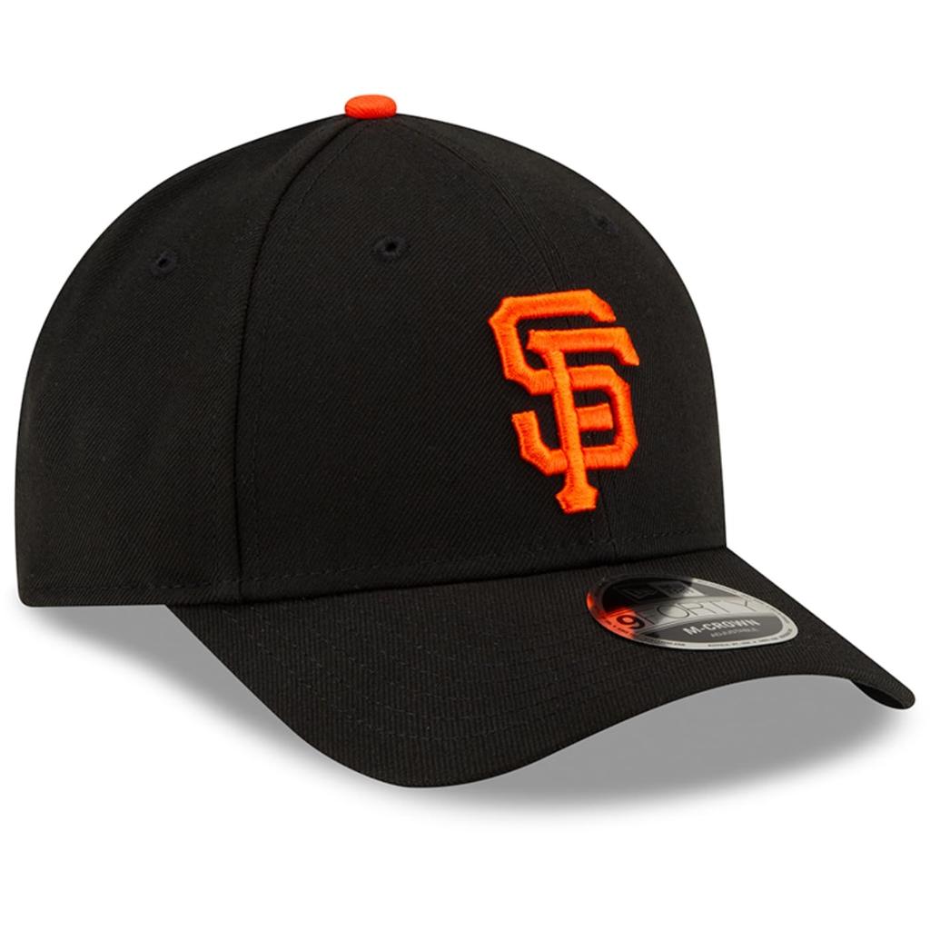 New Era San Francisco Giants MLB 9Forty M Adjustable Crown Unisex Tara One Size Cap, Black, Unica, Black,