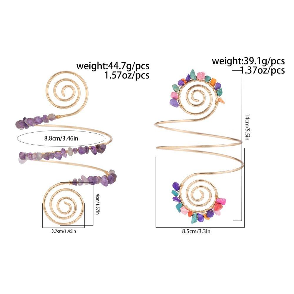 Handmade Craft Adjustable Armband Alloy Open Bangle Glamorous Bohemian Arm Cuff  Retro Fashion