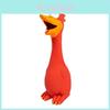 Latex Squeaky Chicken Pet Toy Bite-resistant And Teeth Grinding 75g