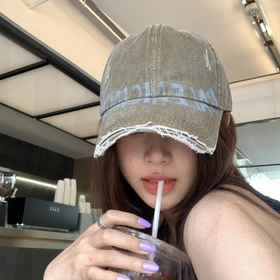 Washed Distressed Retro Baseball Cap For Summer Cotton Sun Hat For Men Women And