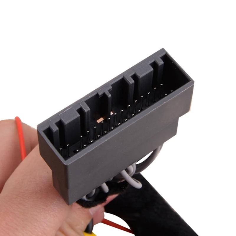 Car Rear View Camera Adapter Wire Harness for EXI 2012-2016 Replacement Rearview Camera Adapter Cable