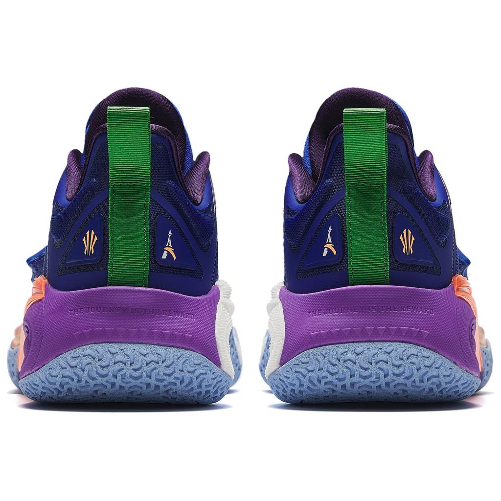 Anta Kai 1 Fleur De Lis Herren Sneaker Blau Lila 112431102S-6