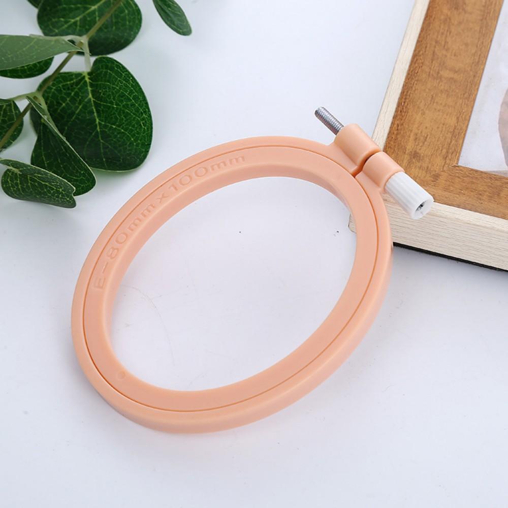 

Oval/Square Plastic Embroidery Hoops Frame Color Embroidery Hoop Rings For Household DIY Cross Stitch Sewing Needlecraft Tools