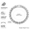 Watchband Statement Chain Bracelet for Women, Bold Strap Chain Bracelets, Stainless Steel Links Wristband