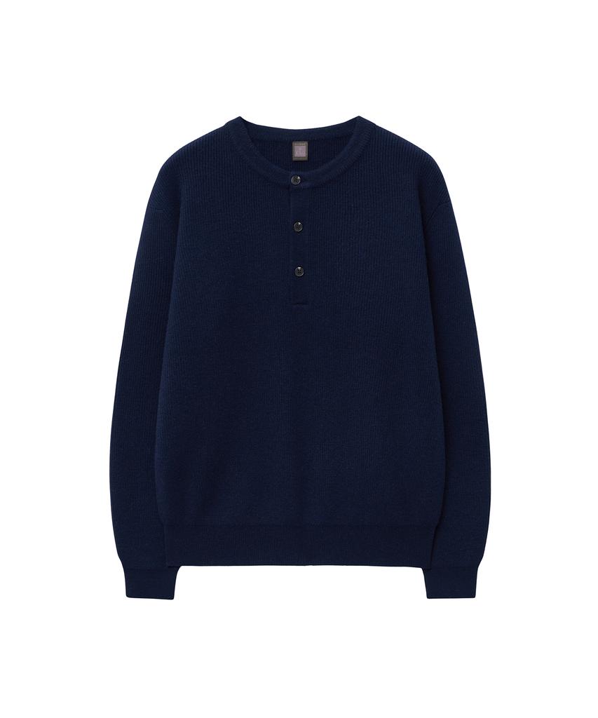 IOLO Noble Henley Neck_Dark Navy