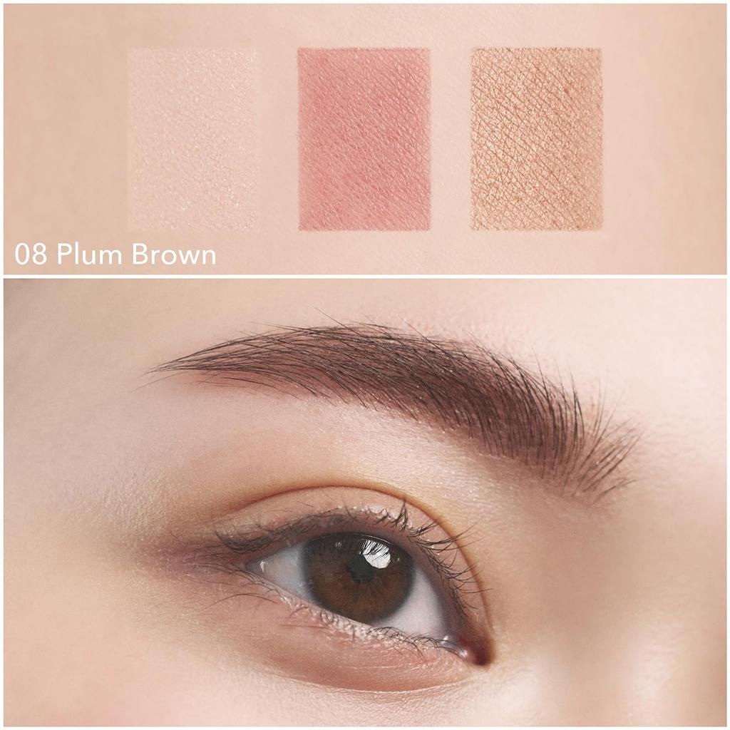 Celvoke Indicate Eyebrow Powder 08 Plum Brown with Eyebrow Brush