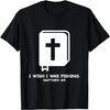 Je voudrais être à la pêche - Matthieu 4_19 T-shirt Missionnaire Chrétien