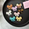Korean Style Acetic Acid Duckbill Clip Acetate Bow Duckbill Clip Personalized Bow Hairpin Female