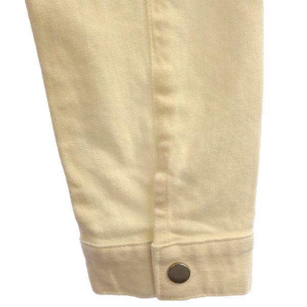 Unused STUDIOUS Denim Jacket White Jean Jacket Women Used