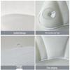 In Stock 4D Machine Washable Bath Pillow with 6 Suction Cups for Back Support