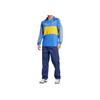 Adidas Originals Boca Juniors 1993 Jersey Color Block Letter Logo Pattern Pullover Loose Long Sleeve Football Shirt Men Tops Blue IV7547