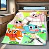 Friends Gumball Soft Comfortable All Seasons blanket Sofa Office Naps blanket Outdoor Travel throw Perfect Gift