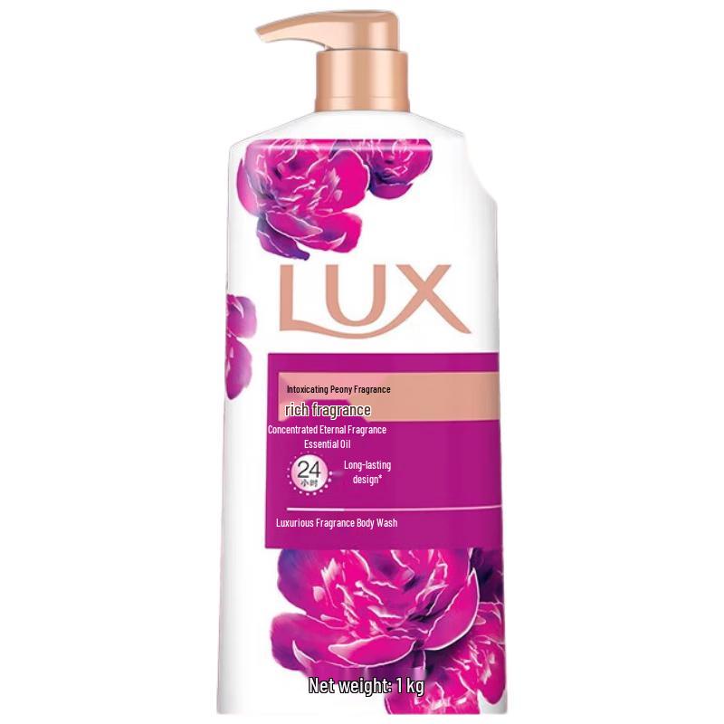 Lux Peony Scent Long-Lasting Fragrance Shower Gel