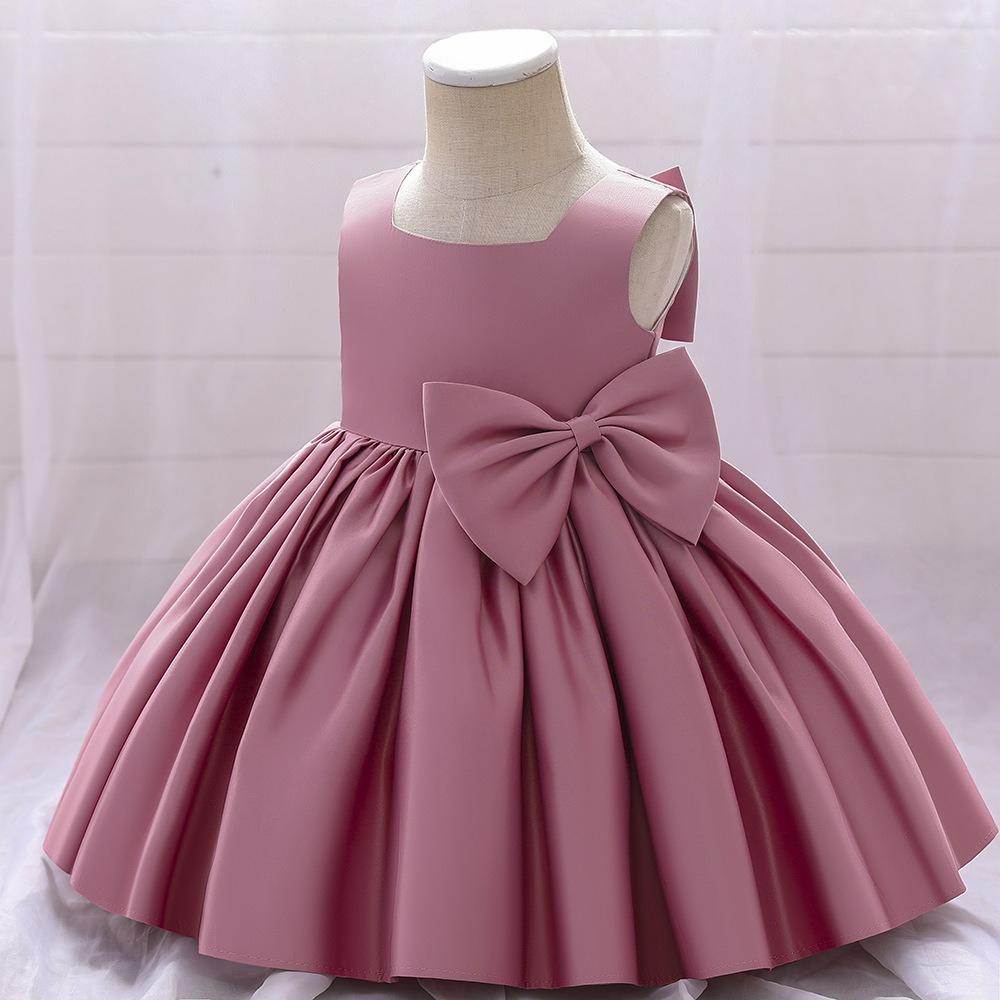 Girls' Skirts, Children's Dresses, Princess Dresses, Satin Bows, Costumes, Catwalks, Children Gown