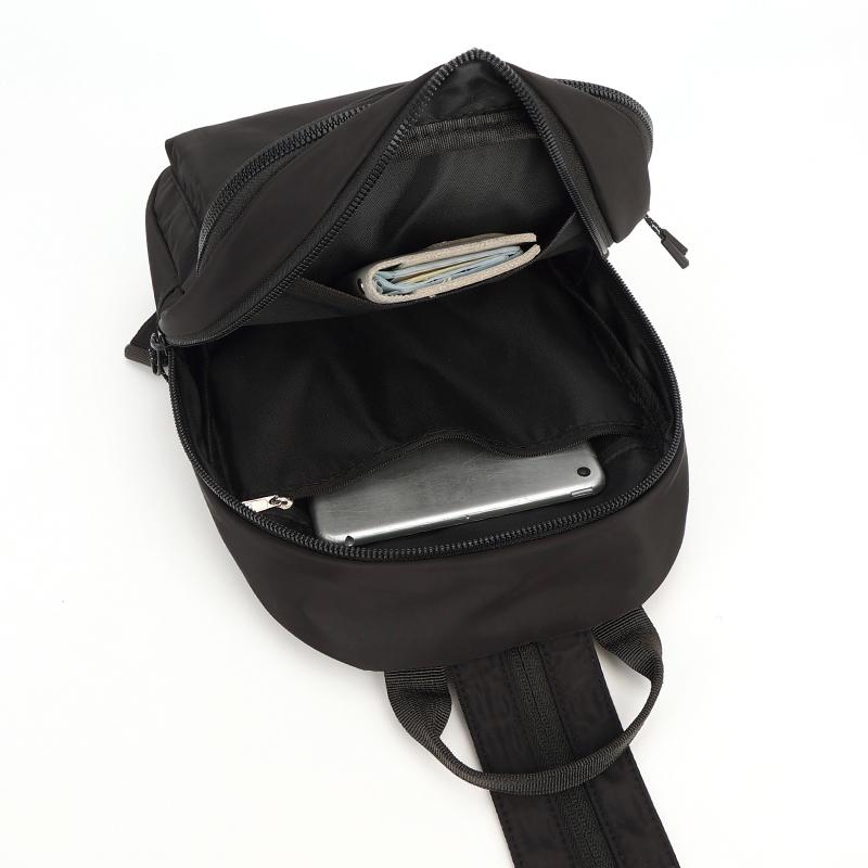 Men's Backpack Multi-Compartment Chest Bag Large Capacity Single Shoulder Bag