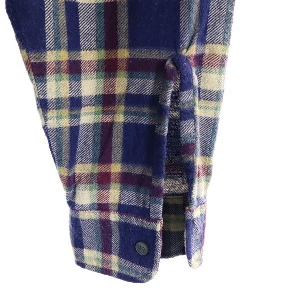 Rebuild by Needles Made In Japan Check Pattern Long Sleeve Shirt S Men's Used