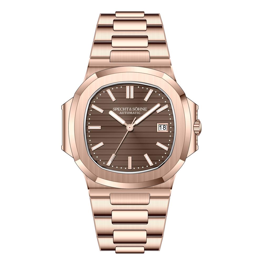 Specht & Söhne Mechanické náramkové hodinky pro muže 5711 Hodinky Miyota 8215 Sportovní hodinky Relogio Masculino