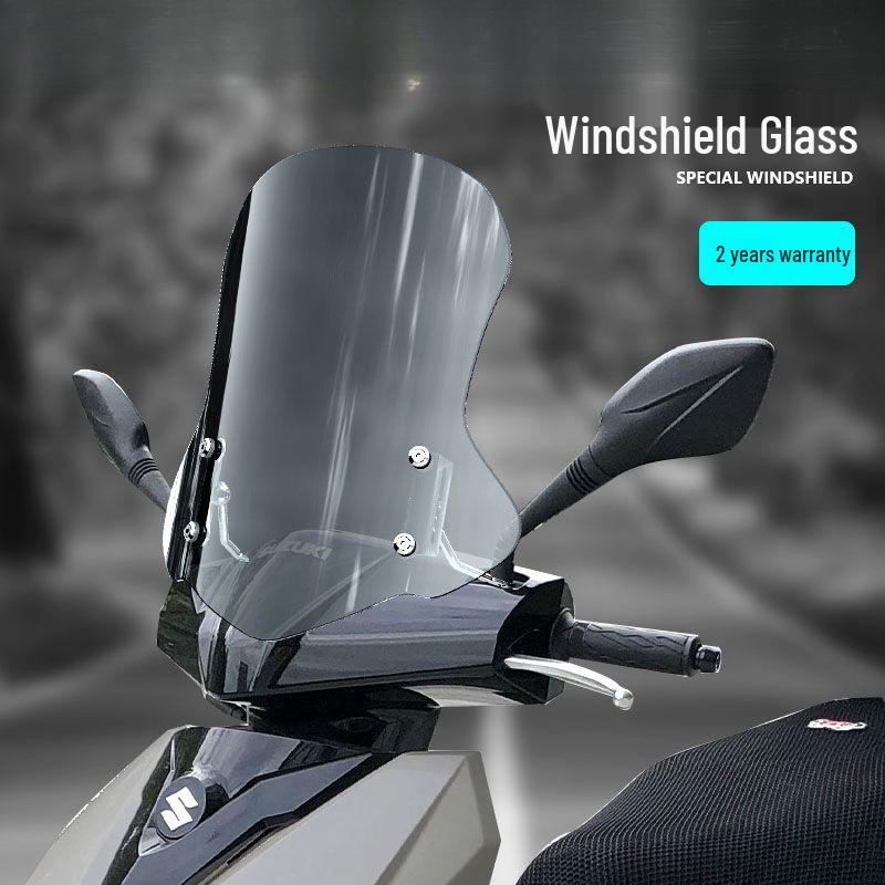 Haojue AFR125 HD Transparent Front Windshield Replacement.