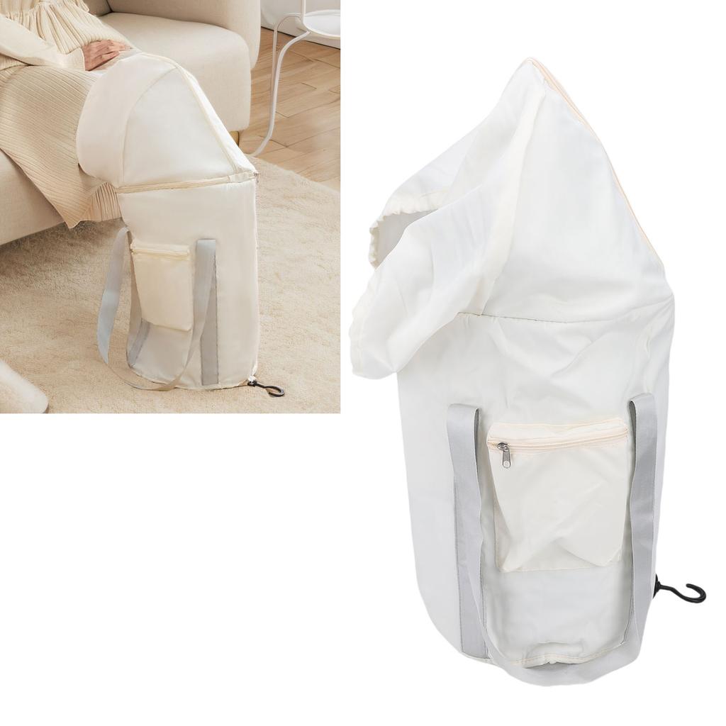 Portable Foot Bath Bucket Foldable PVC Feet Soaking Bag for Home Dormitory Travel Use
