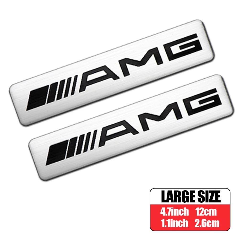 

New Hot 2026 1PCS Car 3D Aluminum Body Trunk Sticker Auto Modification Accessories For Mercedes Benz AMG A B C D M S R G Class G
