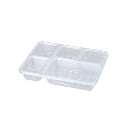 Yongduo Disposable 5-Compartment Meal Prep Containers
