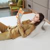 Reading Pillow for Bed, Lying, Leaning and Prone, Ergonomic Memory Foam Bed Wedge Pillow for Headboard, Chin & Back Support Pillows On Bedrest Couch