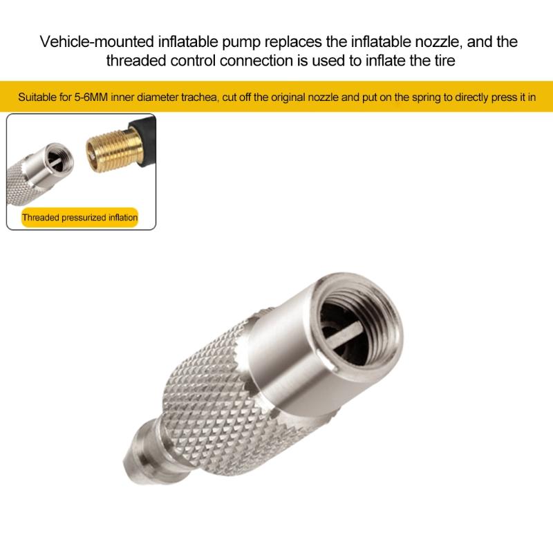 6.5mm Air Line Hose Compressor Fitting Connector MetalNozzle for Pneumatic Tools Quick Release Connector