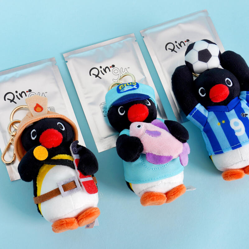 Pingu In the City Bag Hook 10cm (Choose 1 of 3)