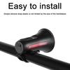 Electric Bike Bell Loud Crisp Clear Sound Rechargeable Waterproof Anti-Theft Alarm Loud Electric Bicycle Horn