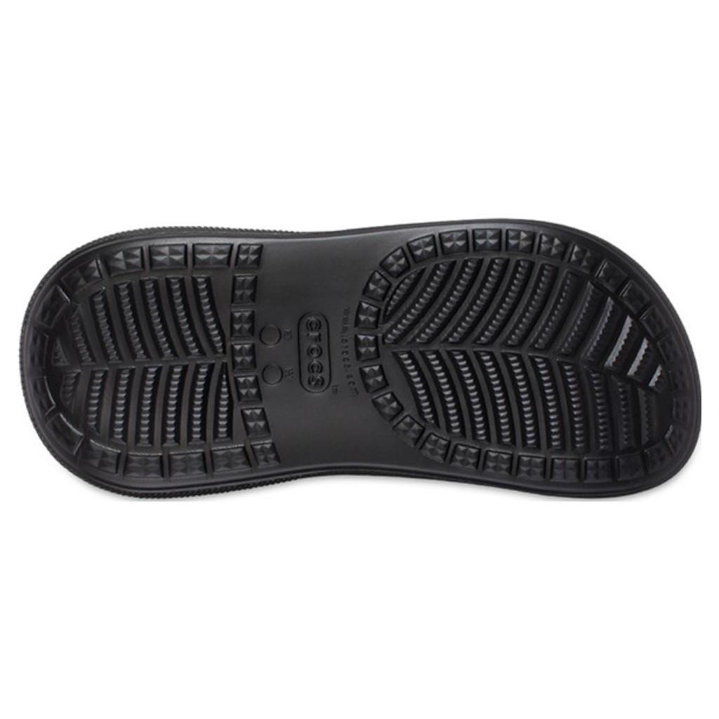 Crocs Classic Crush Rain Boot Black Women's 207946-001