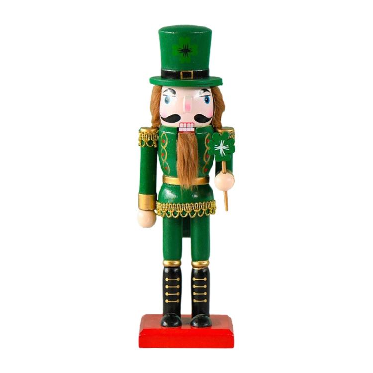 Christmas Wood Nutcracker Soldier Ornament Party Kitchen Decor Present