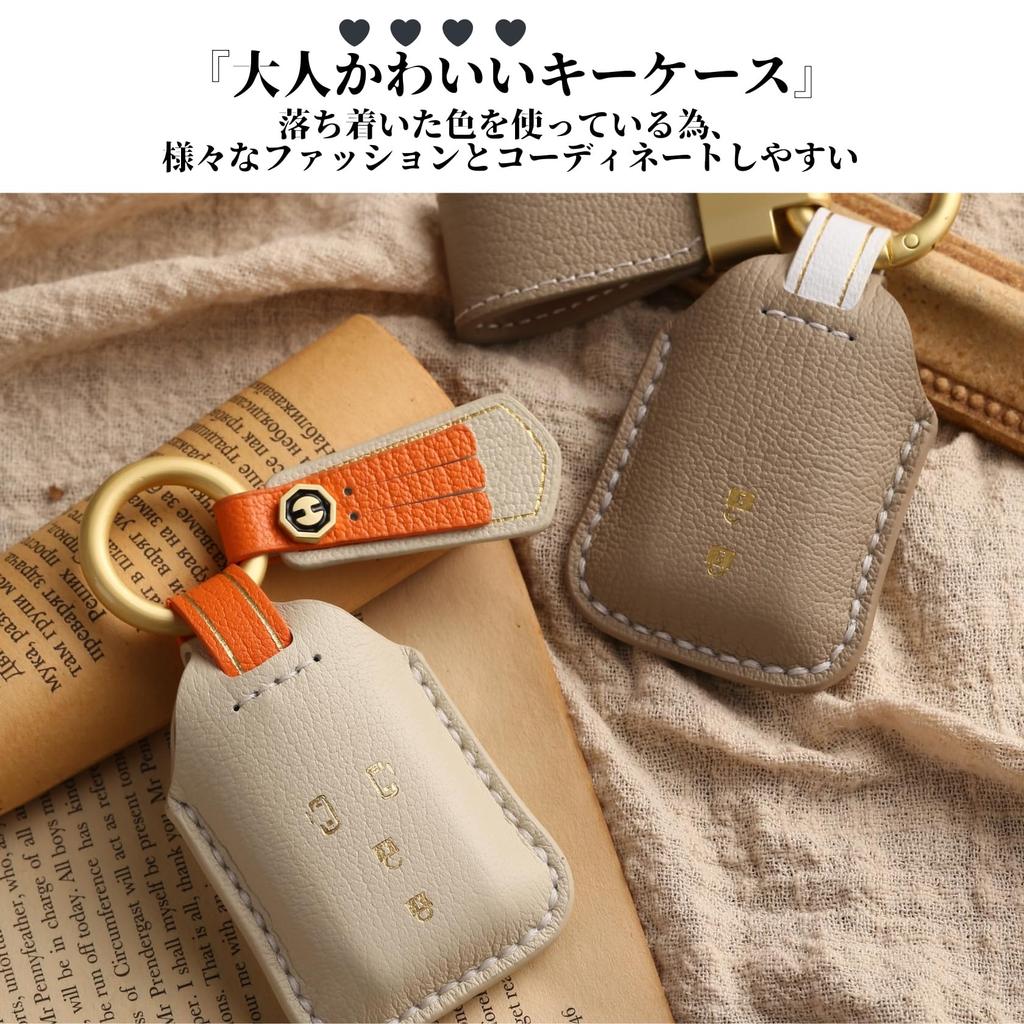 Suzuki Jimny Nodoma JC74W Key Front New Jimny 64 Spacia Custom Key XBEE Genuine Leather Smart Key Custom Dress Up 2 [smasol] Cover, End, Series, Case,