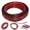 1PC 2Pin 10m Cars Motorcycle Electric Wire Cable Red/Black Connector For Led Light 2Extension Cord Pure Copper Wire